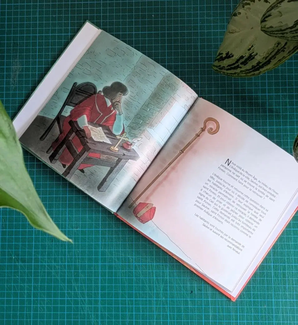 Enfant catholique livre illustré | Saint Martin & Saint Firmin Poé